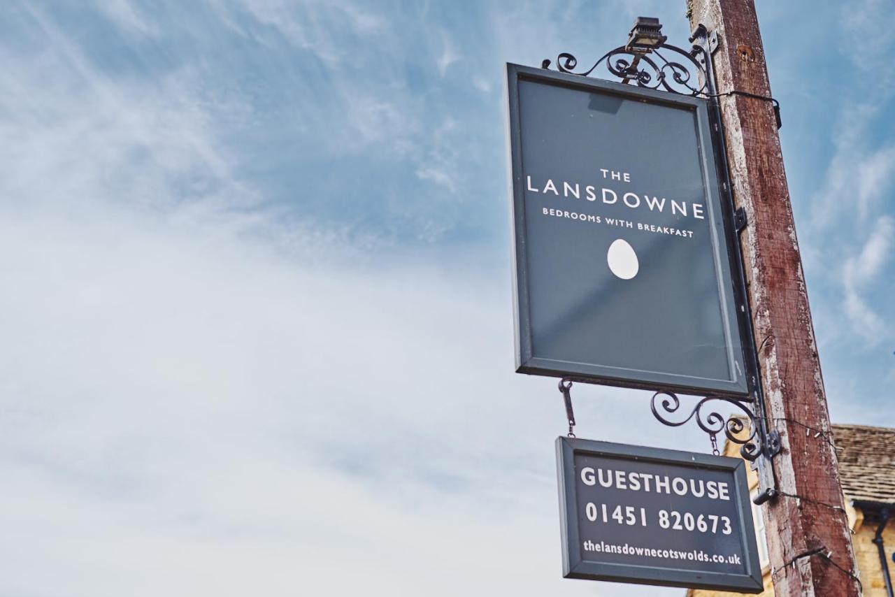 The Lansdowne Guest House Bourton-on-the-Water Exteriör bild The Lansdowne sign